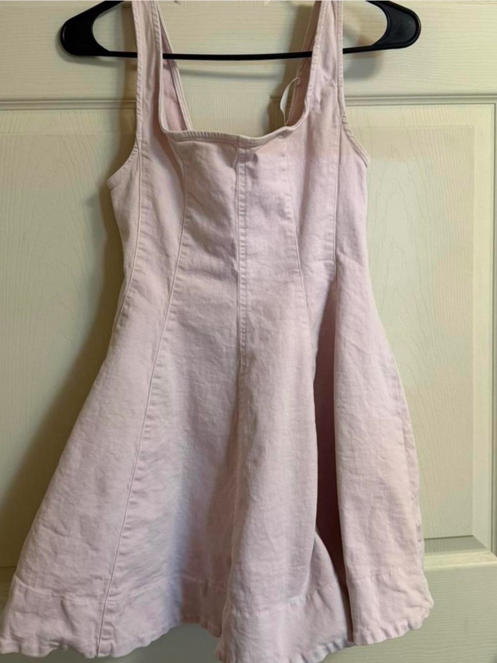 Mustard Seed Pale Pink Sleeveless Tank Dress